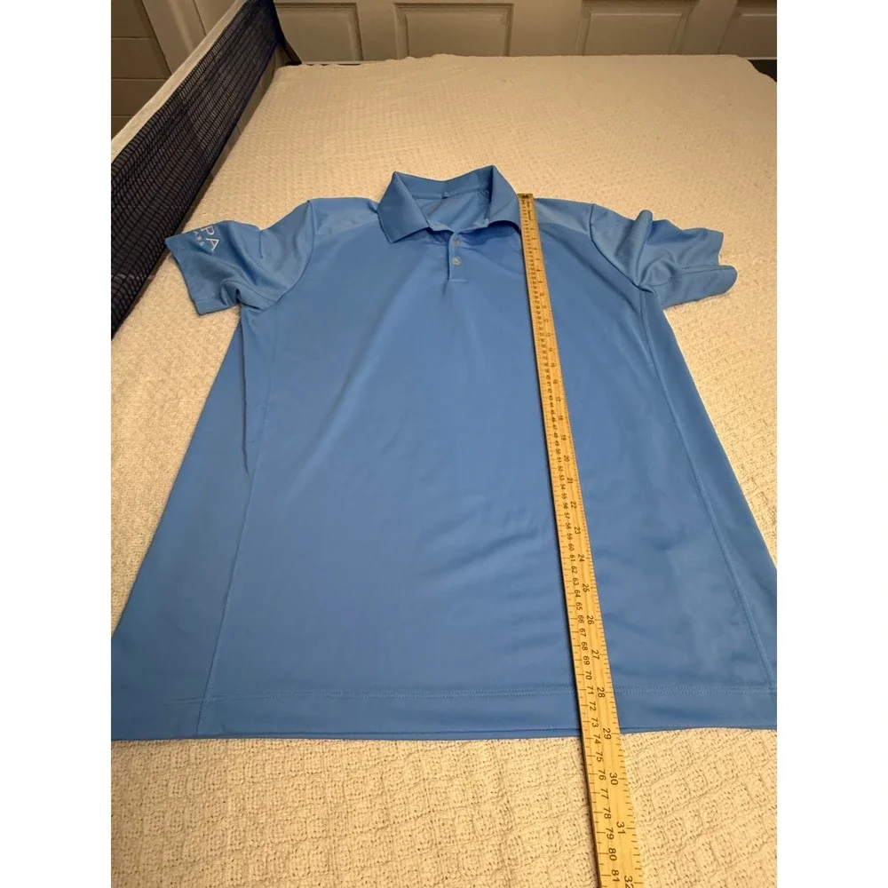 Nike‎ Golf Dri-FIT Polo Shirt Blue Mens Large Tour Performance